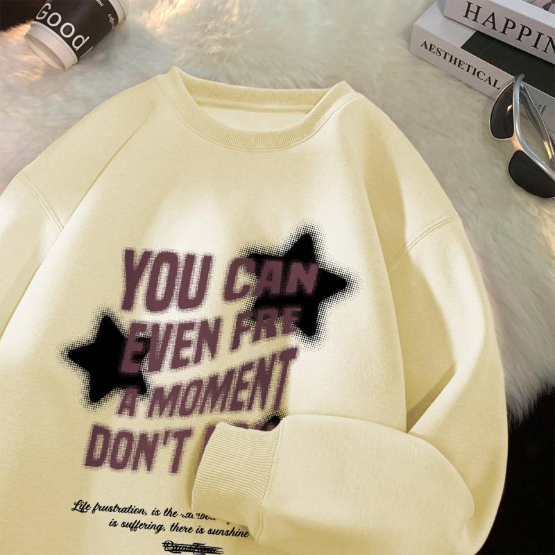 Retro Pullover Herren Herbst und Winter Locker Langarm T-Shirt Übergröße Rundhals Pullover Mantel 5XL von Joom DACH