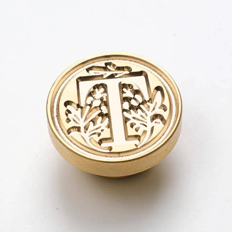 Retro-Siegelwachs-Stempel-Set – Silikonstempel mit Logos für Scrapbooking, Hochzeiten, Seifenbasteln und mehr – ideal für Kopfbriefe T bronze von Joom DACH