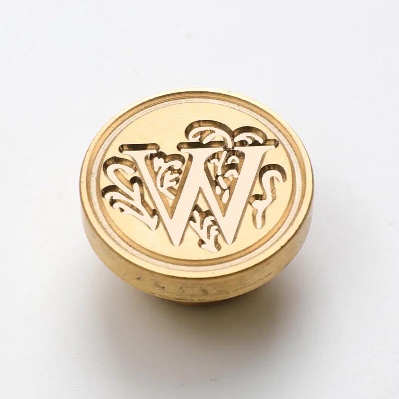 Retro-Siegelwachs-Stempel-Set – Silikonstempel mit Logos für Scrapbooking, Hochzeiten, Seifenbasteln und mehr – ideal für Kopfbriefe W bronze von Joom DACH