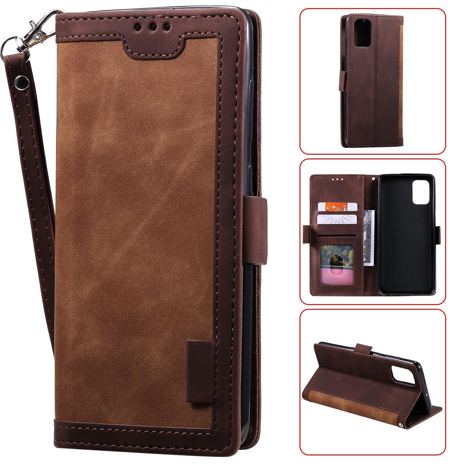 Retro Splicing Kartenfächer Flip Wallet Ledertasche für Samsung S23 S22 S21 S20 Ultra Plus S21 S20FE A13 A53 A54 /iPhone 15 14 Plus 13 12Pro Max XS Max Samsung S22 Plus dunkelbraune Retro Splicing Kartenfächer Flip Wallet Ledertasche für Samsung S23 S22 S21 S20 Ultra Plus S21 S20FE A13 A53 A54 /iPhone 15 14 Plus 13 12Pro Max XS Max Samsung S22 Plus dunkelbraune von Joom DACH