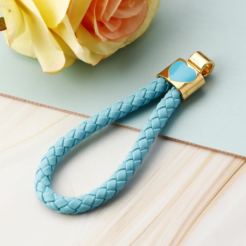 Rhombus Kristallkugel Auto Schlüsselanhänger: Niedlicher kreativer Taschenanhänger & Metall-Schlüsselanhänger für Frauen - Kreis-Kopfhöreretui kleines Geschenk Single OPP Bag Packaging von Joom DACH