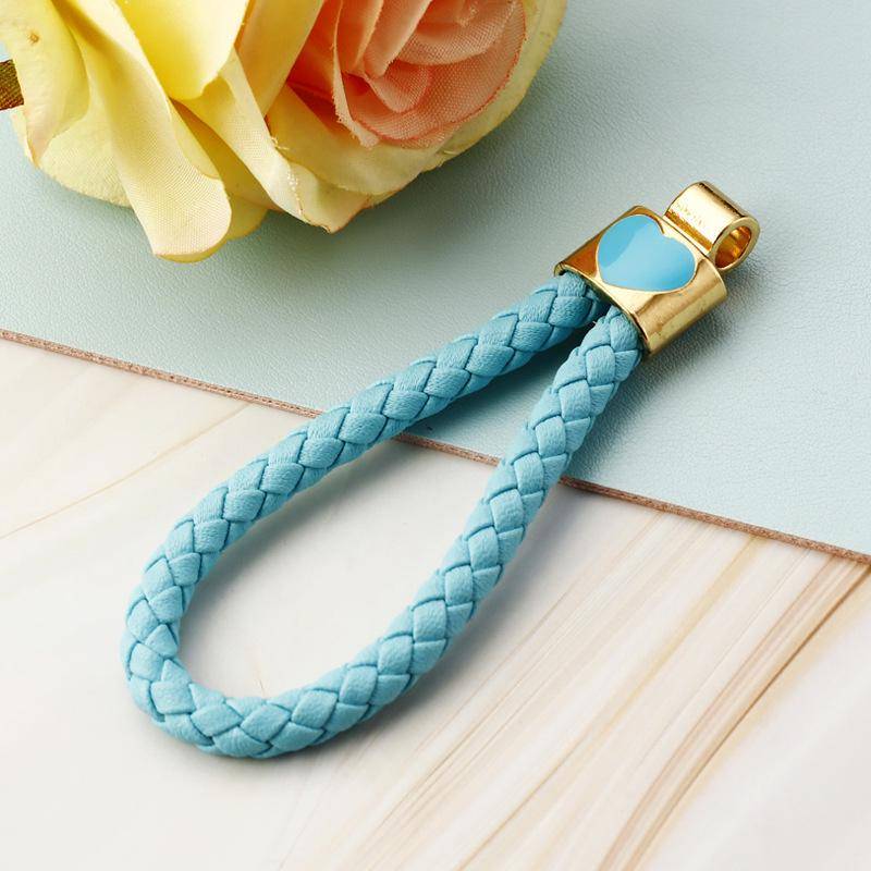 Rhombus Kristallkugel Auto Schlüsselanhänger: Niedlicher kreativer Taschenanhänger & Metall-Schlüsselanhänger für Frauen - Kreis-Kopfhöreretui kleines Geschenk Single OPP Bag Packaging von Joom DACH