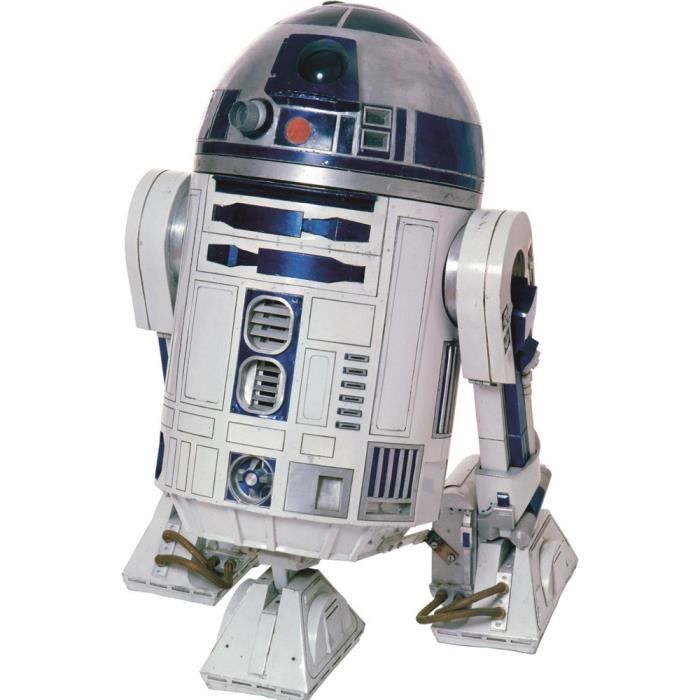 Riesige STAR WARS R2-D2-Aufkleber – THE DECO FACTORY – Schlafzimmer – Blau – repositionierbares Vinyl von Joom DACH