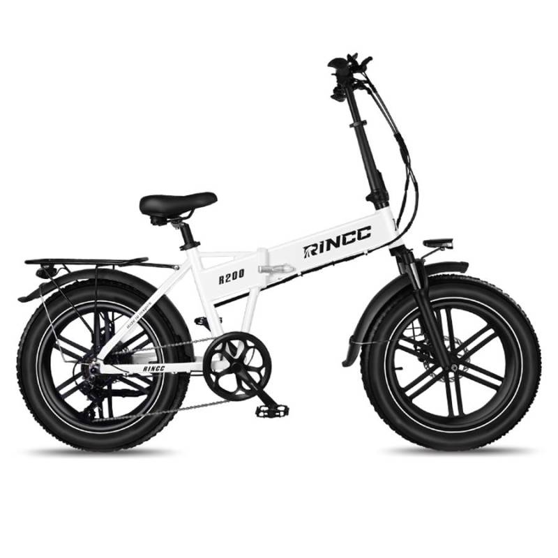 Rincc RN200 Faltbares Elektrofahrrad 750W 48V15Ah Akku 20 Zoll weiß von Joom DACH