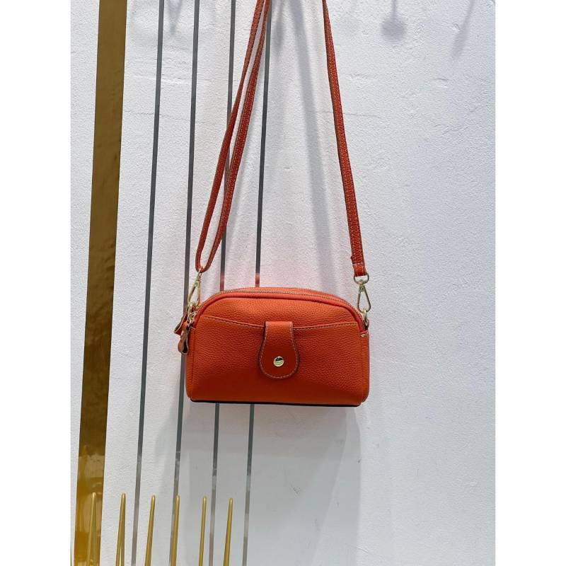 Rindsleder Damen Tasche Schulter Umhängetasche Damen Tasche Niedlich Mode Muscheltasche Handy Tasche von Joom DACH