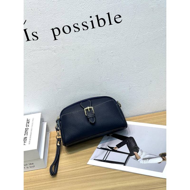 Rindsleder Damen Tasche Schulter Umhängetasche Damen Tasche Niedlich Mode Muscheltasche Handy Tasche von Joom DACH