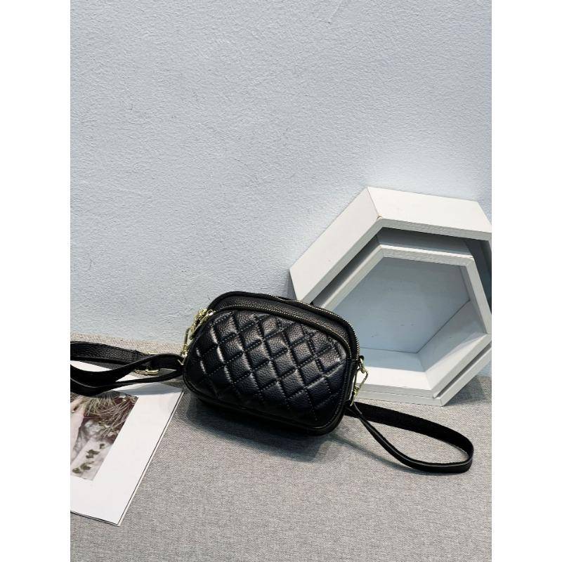 Rindsleder Damen Tasche Tragbar Umhängetasche Große Kapazität von Joom DACH