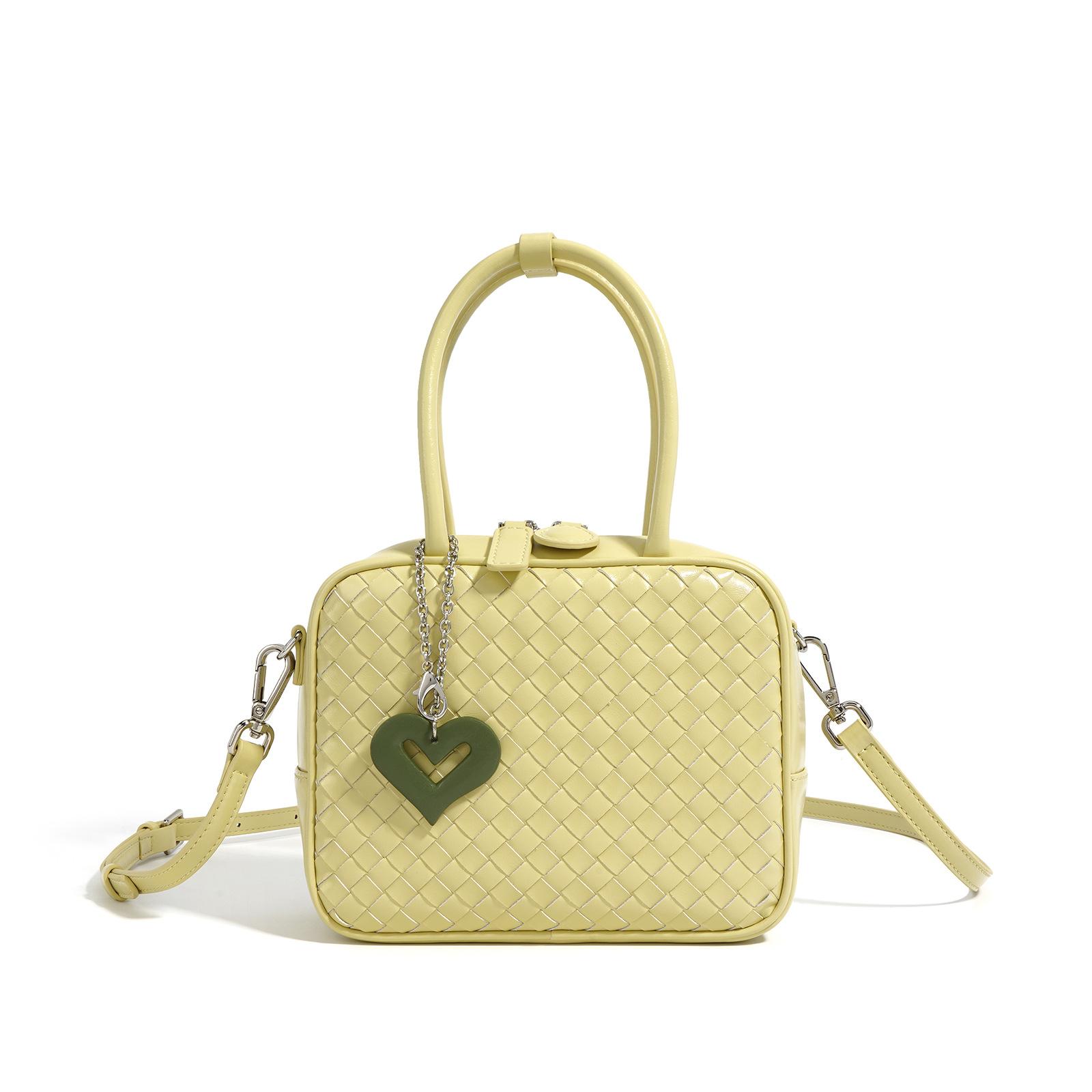 Rindsleder Damen Umhängetasche Pendler Vielseitige Schultertasche Handtasche von Joom DACH