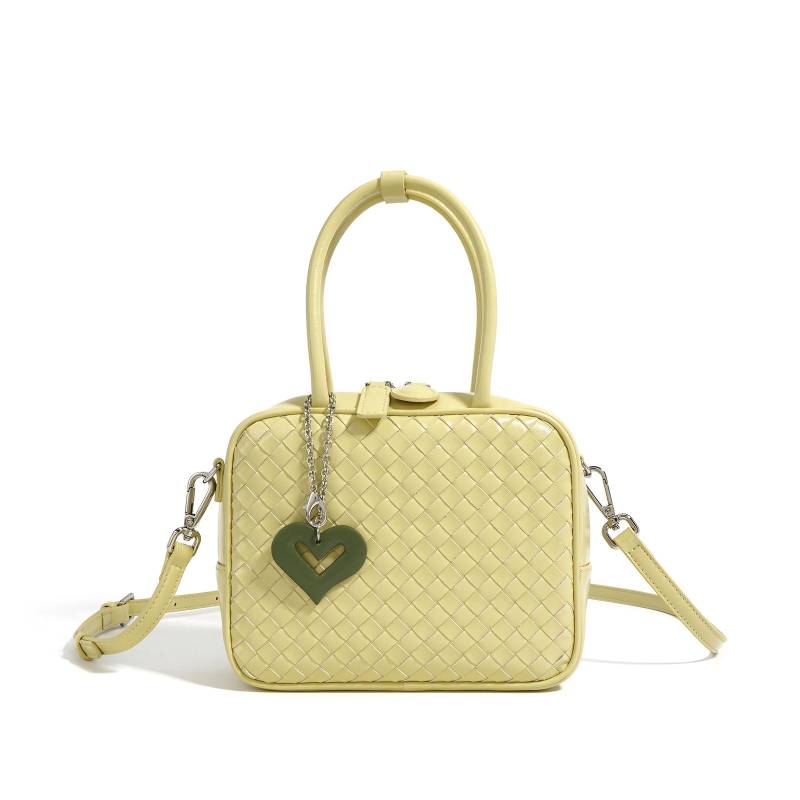 Rindsleder Damen Umhängetasche Pendler Vielseitige Schultertasche Handtasche von Joom DACH