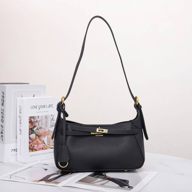 Rindsleder Tasche Beliebte Mode Umhängetasche, Ein Schulter Praktische Damen Shell Tasche schwarz von Joom DACH