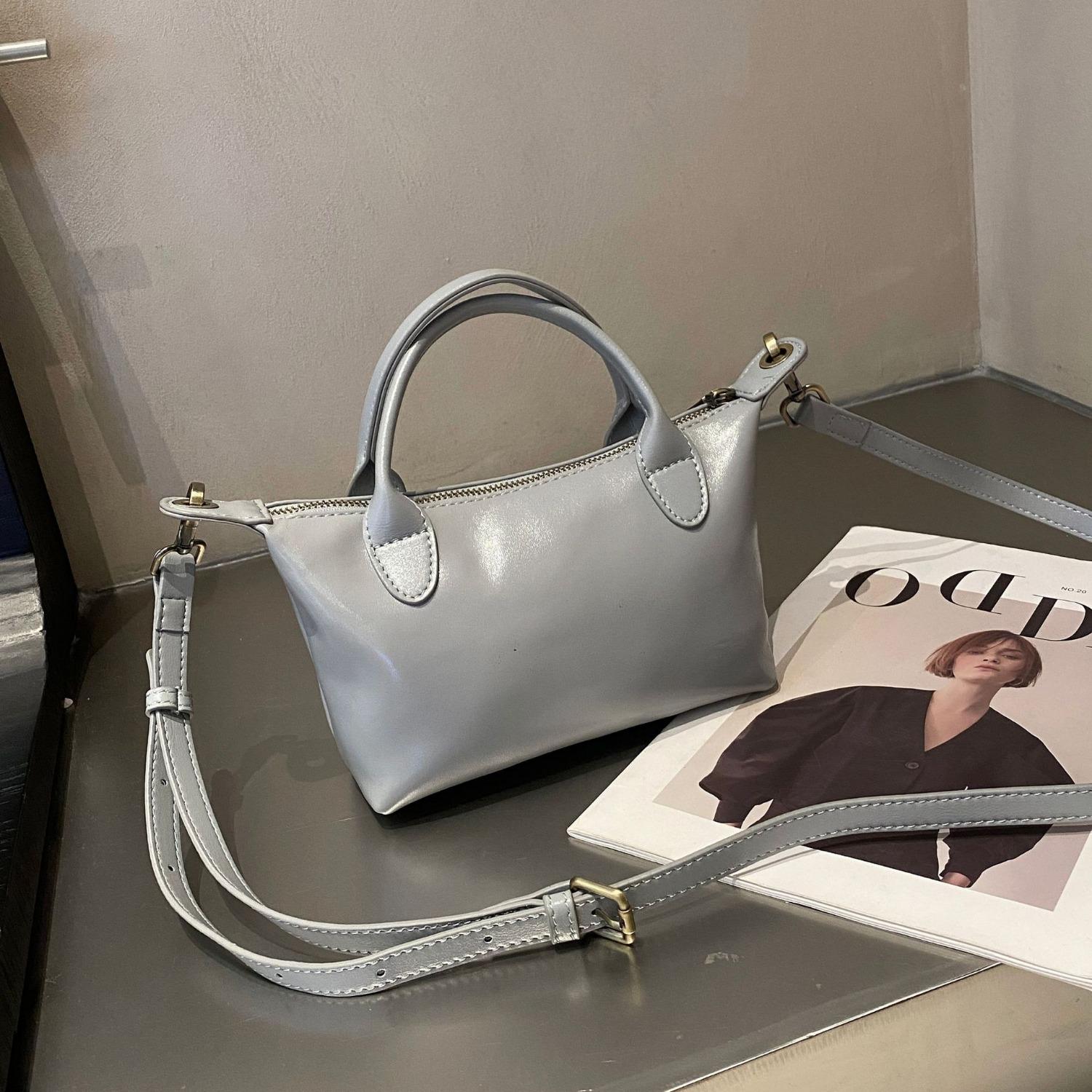 Rindsleder Umhängetasche Neu Shopping Vielseitig Beliebt Mode Weiche Damen Schultertasche Leder Explosion von Joom DACH