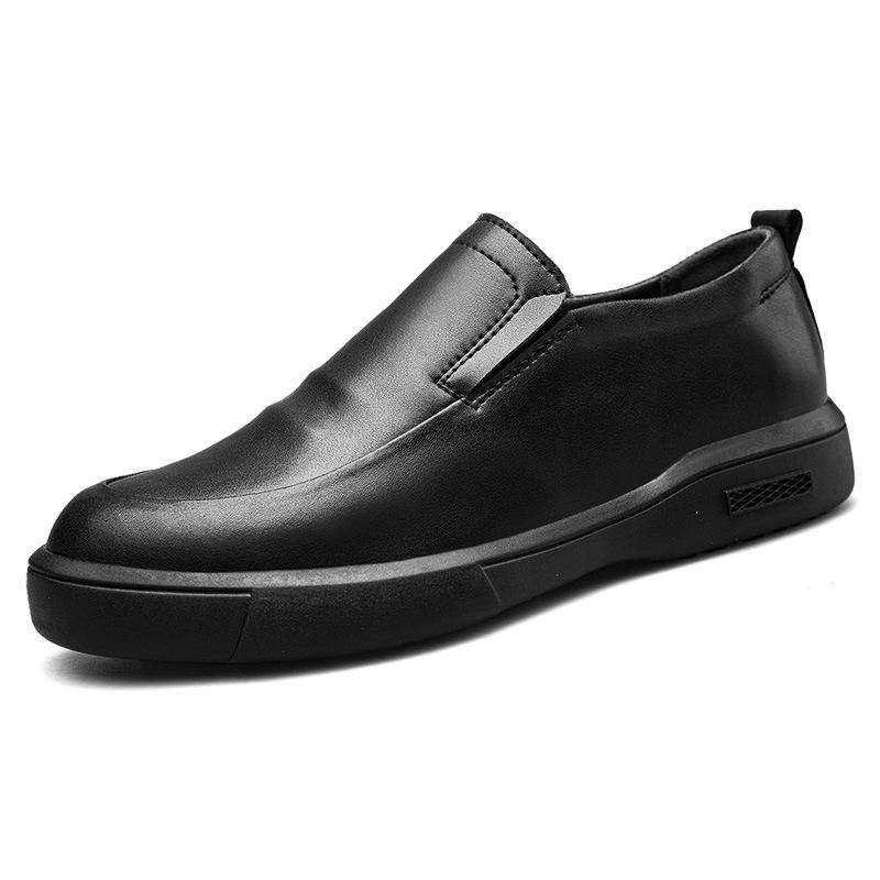Rindslederschuhe Herren Business formelle Schuhe Freizeit Lederschuhe Herren Rindsleder All-Match Herrenschuhe 38 von Joom DACH