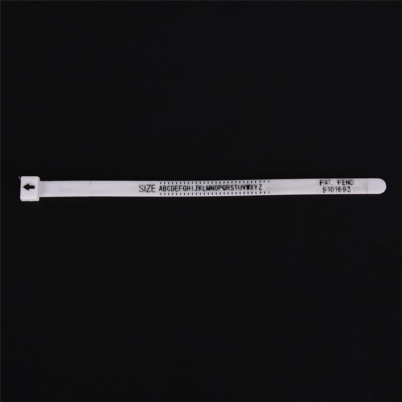 Ringmaß für Ehering, Verlobungsring, Ringgröße, Fingermaß, UK/US A-Z weiß von Joom DACH