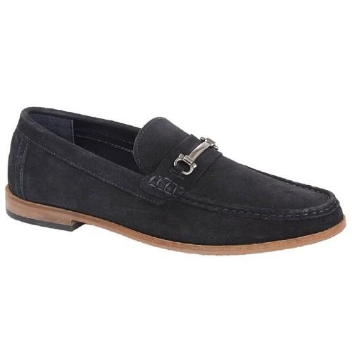 Roamers Herren Wildleder Slip-on Freizeitschuhe 8 UK dunkelblau von Joom DACH