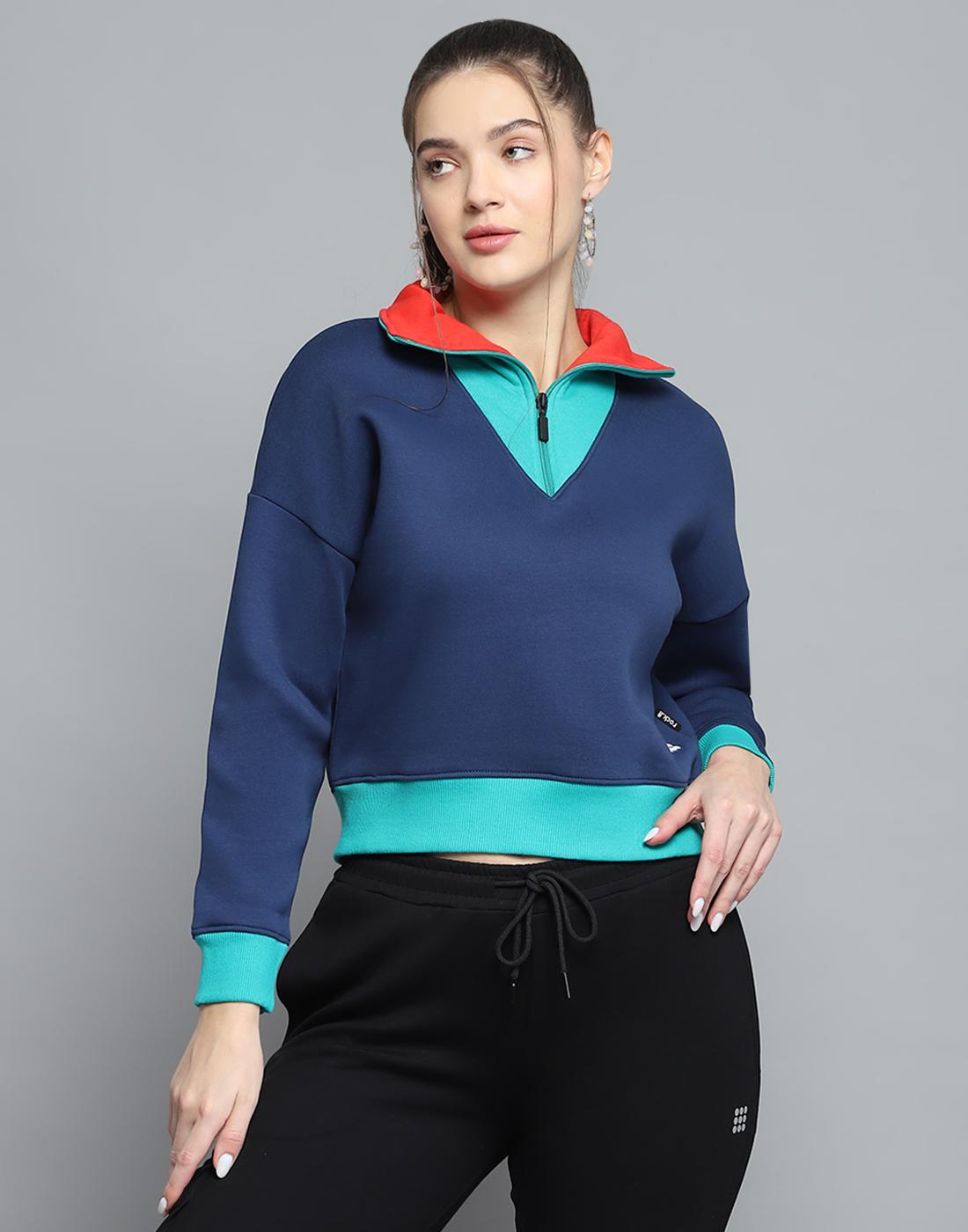 Rock.It Damen Regular Fit Winter Sweatshirt XXL blau von Joom DACH