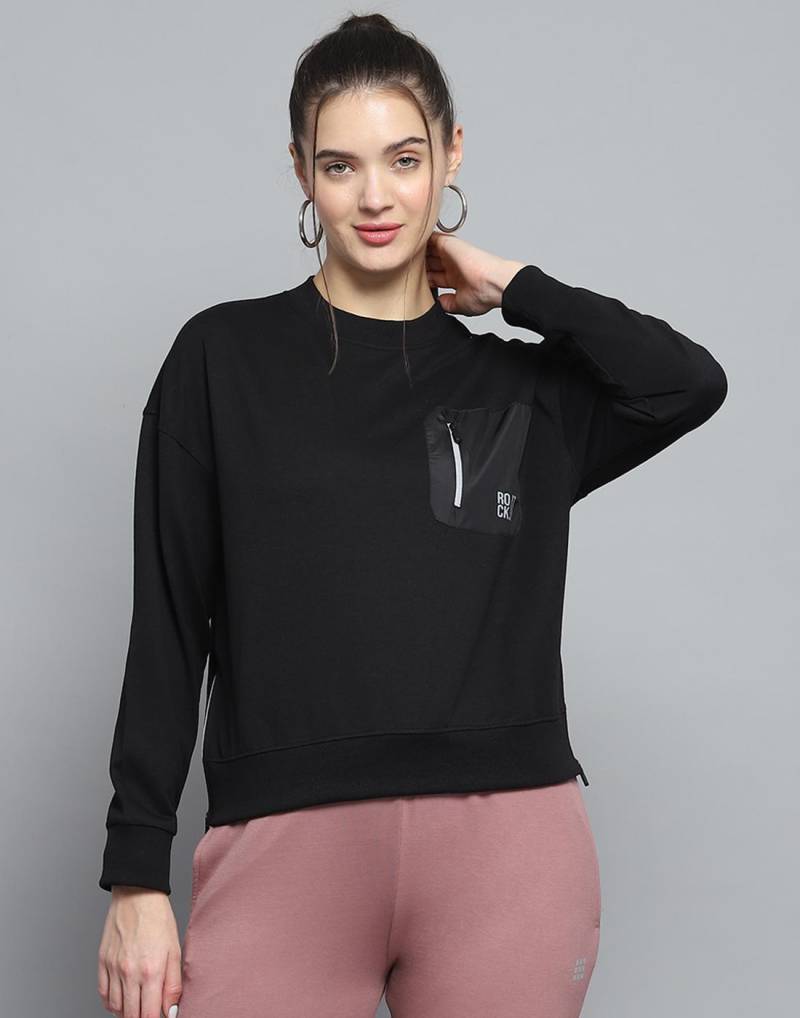 Rock.It Damen Regular Fit Winter Sweatshirt XXL schwarz von Joom DACH