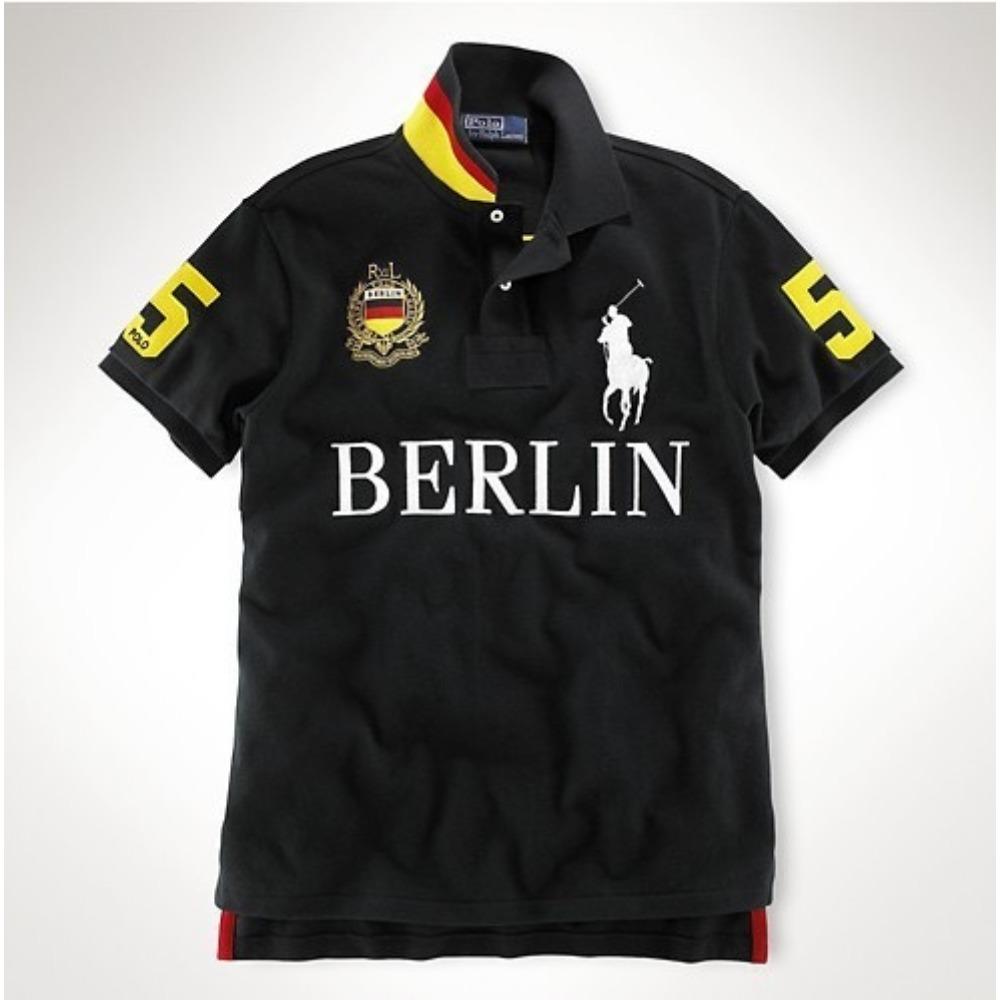 RogueWave Neue Sommer Herren Poloshirts Toller Designer Original NEW YORK Bestickt Kurzarm Freizeit Sport Locker Hemden M von Joom DACH