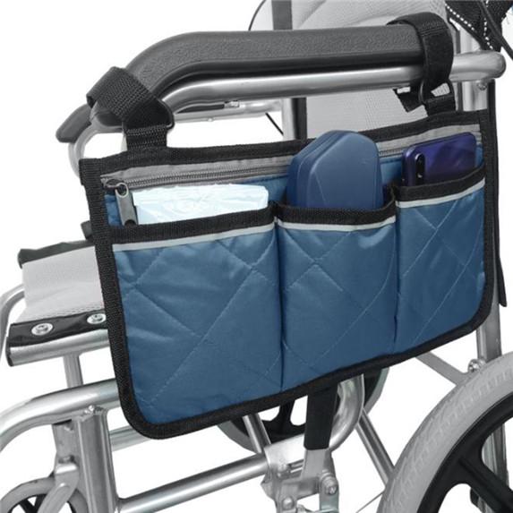 Rollstuhl-Seitentasche, tragbare Armlehnentasche, Organizer-Tasche, Hängetasche für Kinderwagen, Aufbewahrungstaschen mit großer Kapazität navy blau Rollstuhl-Seitentasche, tragbare Armlehnentasche, Organizer-Tasche, Hängetasche für Kinderwagen, Aufbewahrungstaschen mit großer Kapazität navy blau von Joom DACH