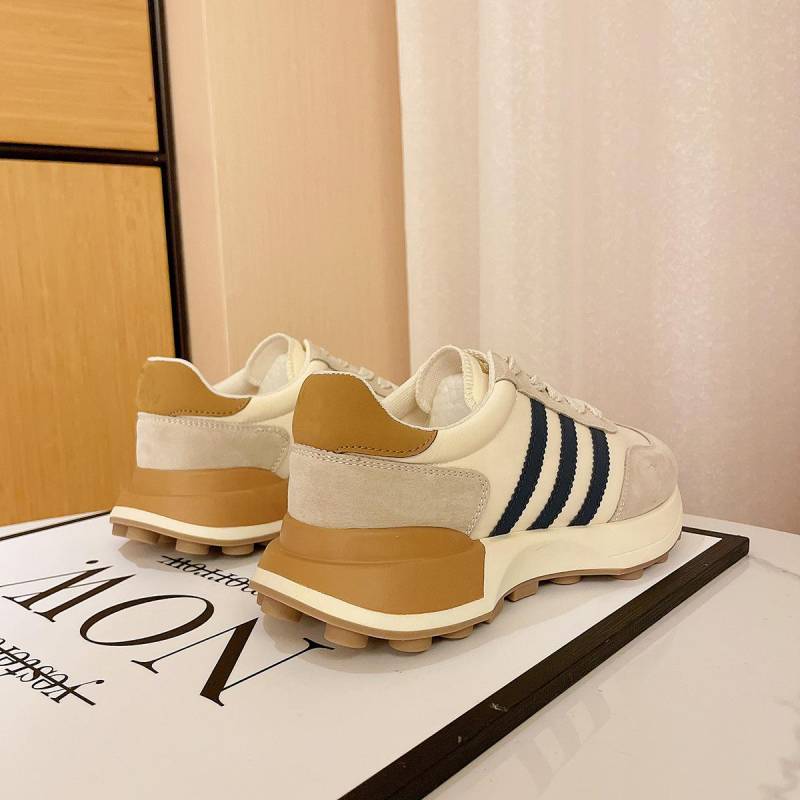 Rote Retro Waffel Forrest Gump Schuhe Damen Frühjahr Neue Casual All-Match Erhöhung Sport Daddy Schuhe 40 von Joom DACH