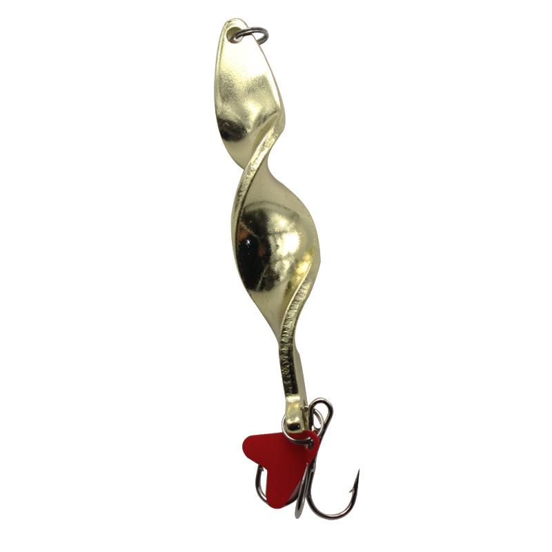 Rotierender Metallspinner, Löffel, Angelköder, 7 g, 10 g, 14 g, 21 g, 28 g, Weitwurfköder, Angelgerät 10g gold von Joom DACH