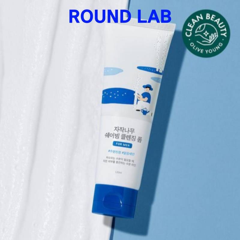 [Round Lab] Birch Juice Shaving Cleansing Foam for Men 120ml von Joom DACH