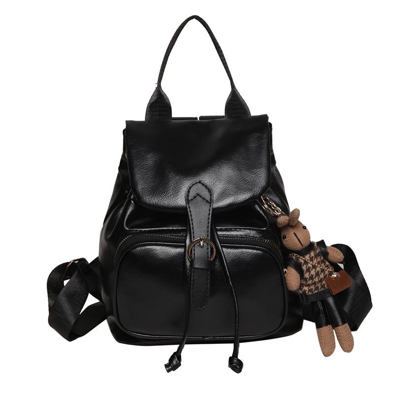 Rucksack Damen Neue Mode Vielseitige Freizeit-Reisetasche no pendant schwarz von Joom DACH