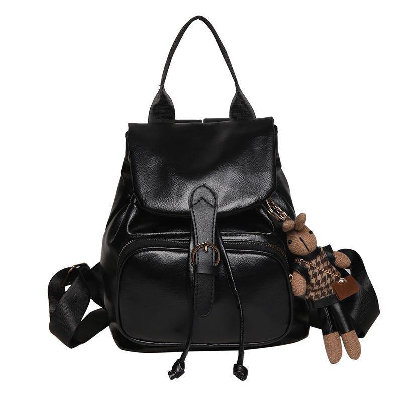 Rucksack Damen Neue Mode Vielseitige Freizeit-Reisetasche no pendant schwarz von Joom DACH
