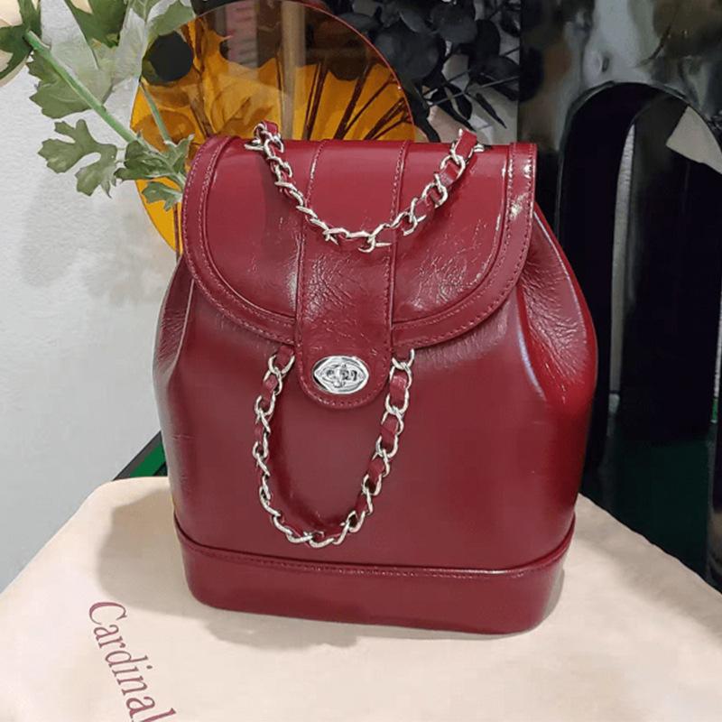 Rucksack Damen Rucksack mit großer Kapazität Studentenrucksack Neu rot von Joom DACH