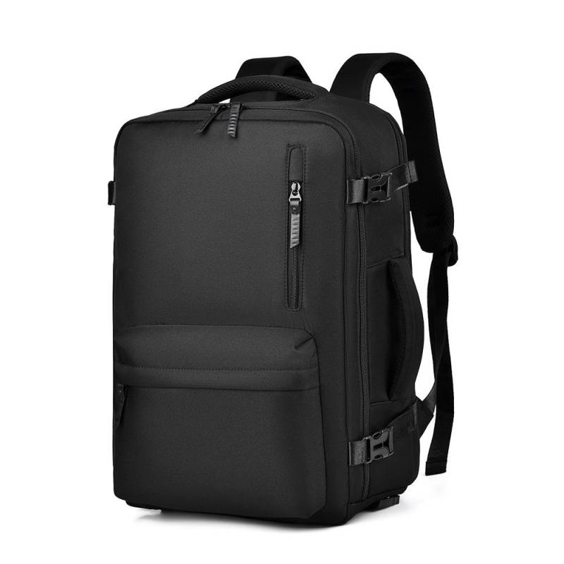 Rucksack Flugzeug, Kabinen-Handgepäck-Rucksack, Laptop-Rucksack für Flugzeugreisen, Schulrucksack, Herren-Damen-Tasche one size schwarz von Joom DACH