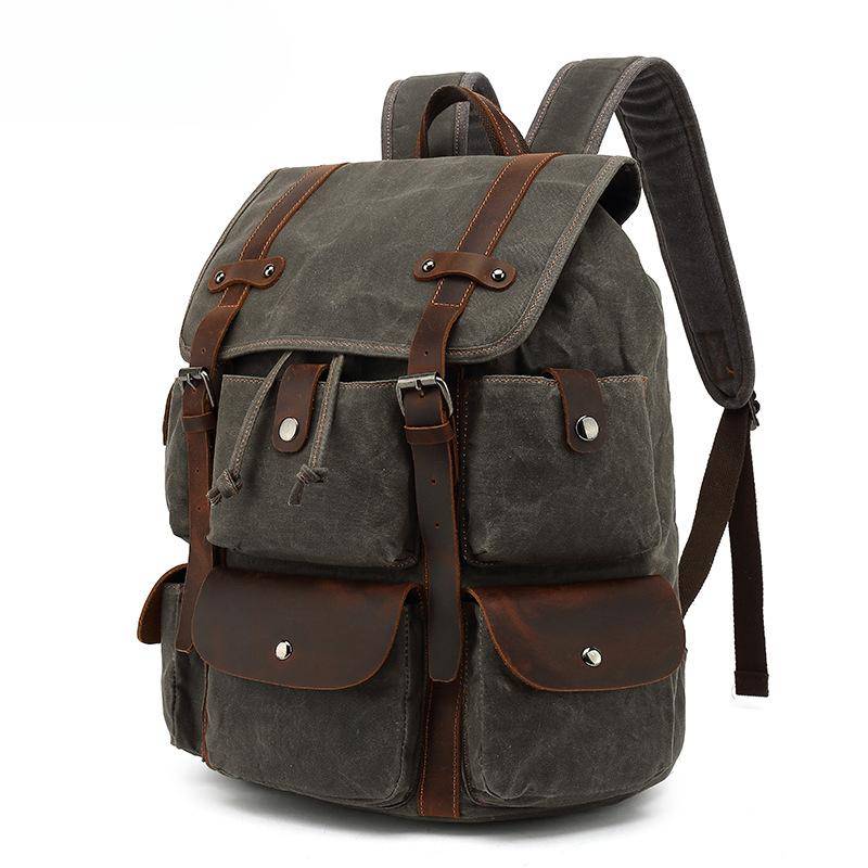 Rucksack Herren Reiserucksack Sportreisetasche Wanderrucksack Schultasche graue von Joom DACH