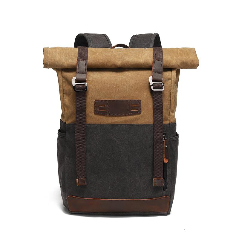 Rucksack Herren und Damen Outdoor-Sport Wandertasche Reiserucksack Schultasche Tasche Canvas von Joom DACH