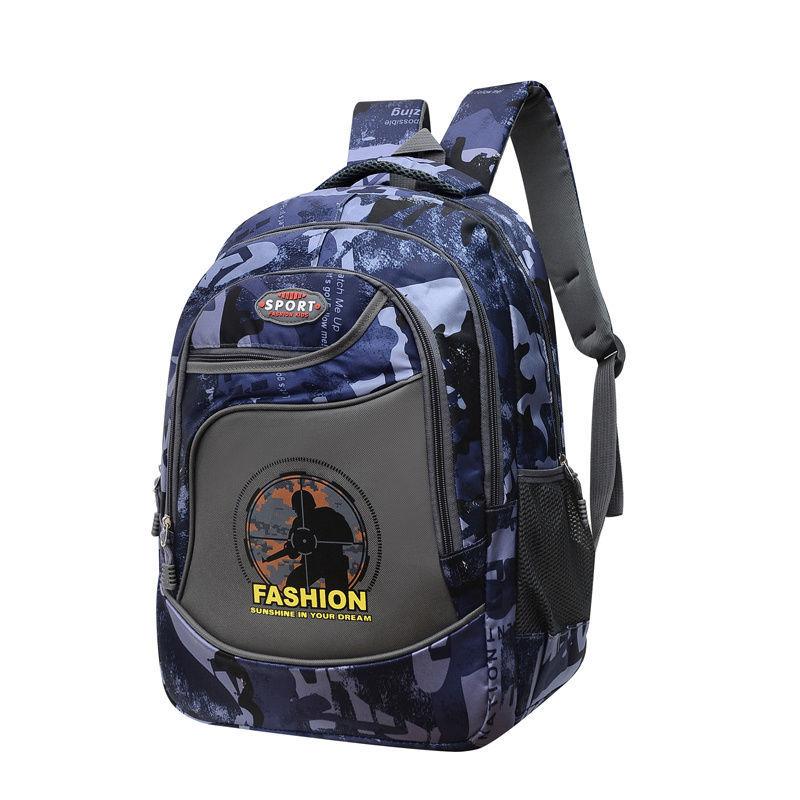 Rucksack High School Junior High School Schüler Schultasche Herren Trend Koreanische Freizeitreise Großraum-Computertasche von Joom DACH