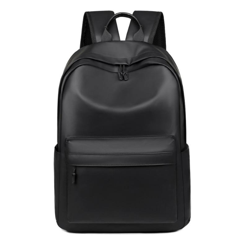 Rucksack Rucksack Herren und Damen Lässig Wasserdicht Einfach Verschleißfest Computerrucksack College- und Mittelschüler Schultasche schwarz von Joom DACH