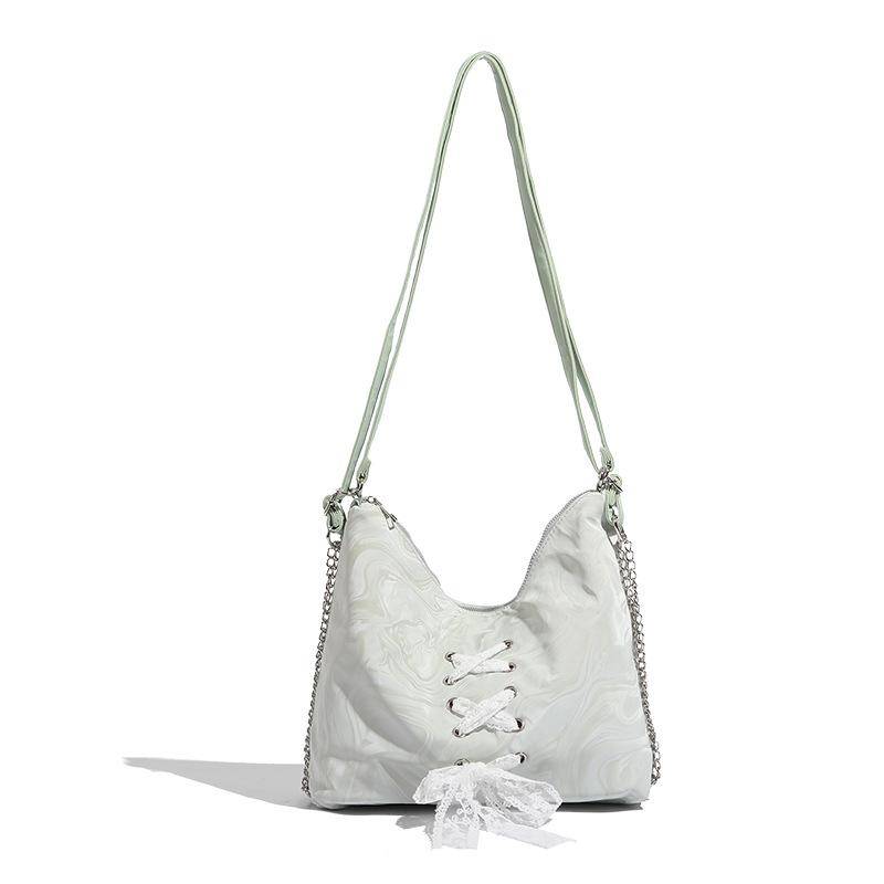 Rucksack mit Schleife im Ballettstil für Damen, modischer High-End-Rucksack, Pendler-Tragetasche für Damen von Joom DACH