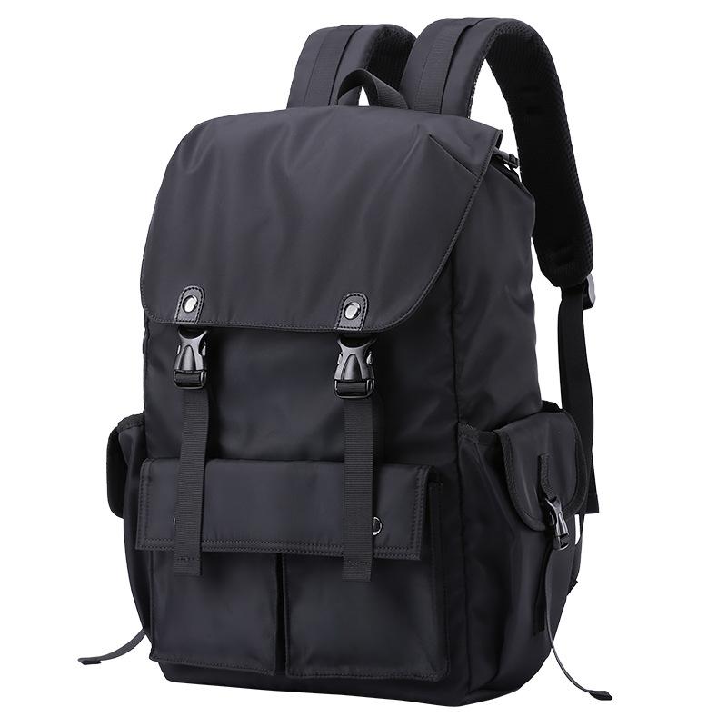 Rucksäcke für Männer, Lässige Highschool-Schüler, Reisegepäck mit großem Fassungsvermögen, Multifunktionale Computerrucksäcke 15 inch schwarz von Joom DACH