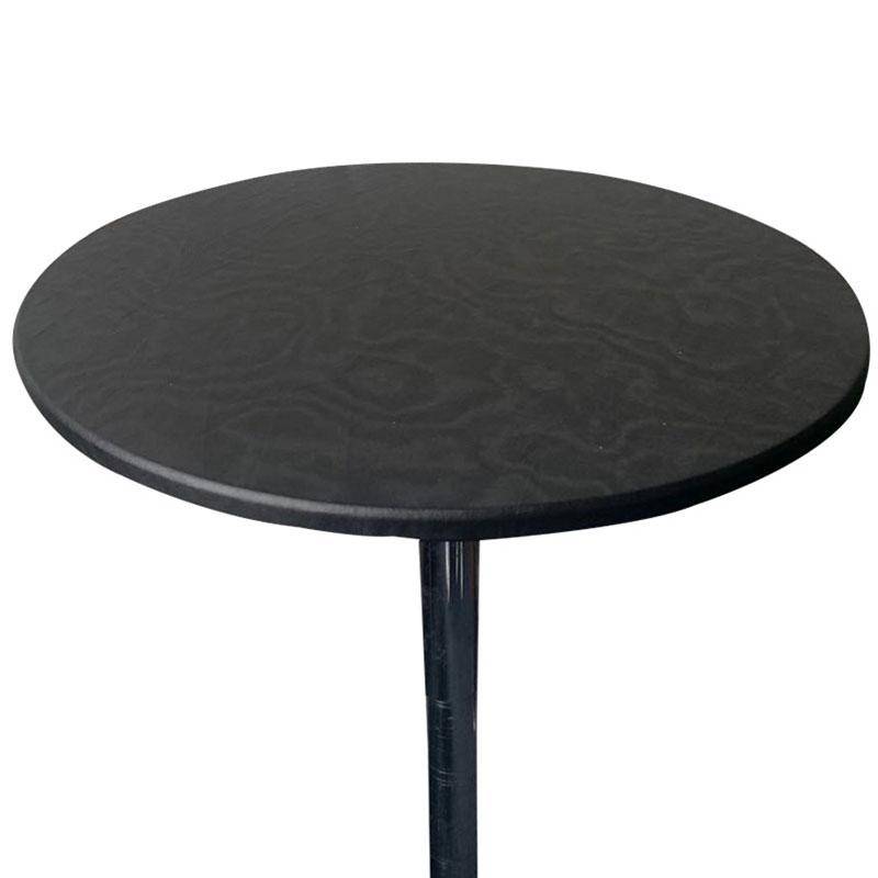 Runde 60-130cm Protector ausgestattet Tischdecke Tischdecke wasserdicht elastisch 120cm schwarz von Joom DACH