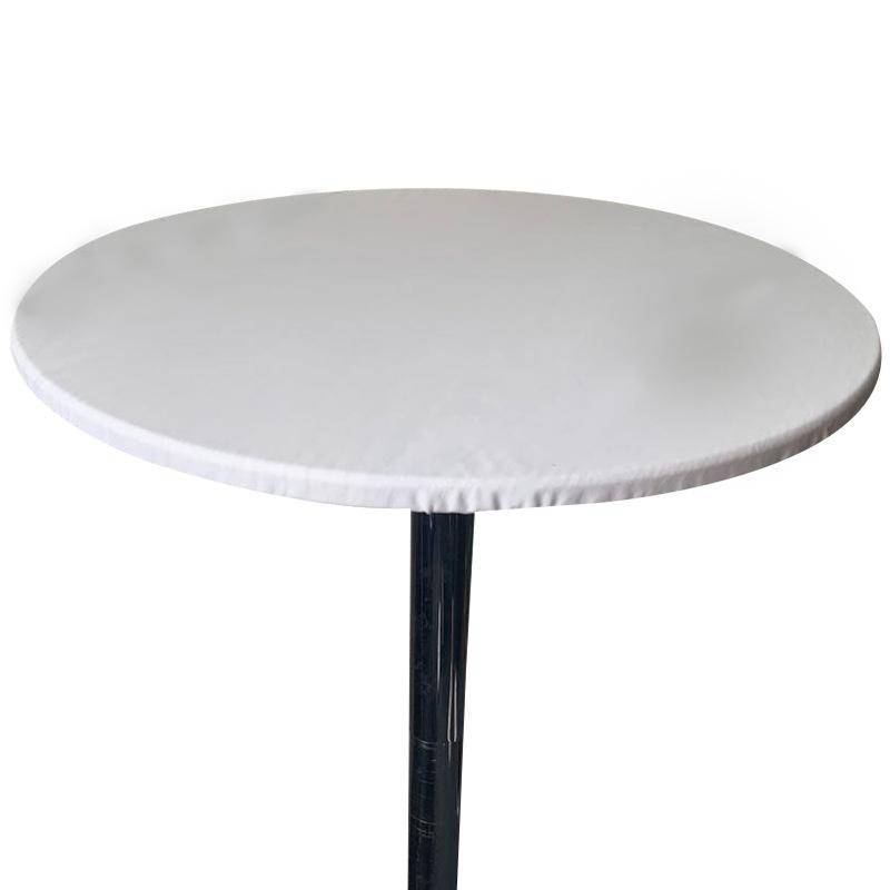Runde 60-130cm Protector ausgestattet Tischdecke Tischdecke wasserdicht elastisch 80cm weiß von Joom DACH
