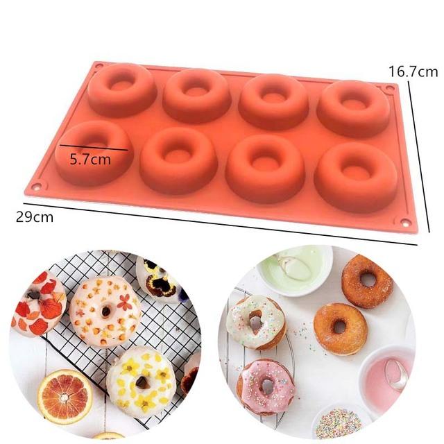 Runde Bäckerei Formen Silikon Backform Für Gebäck Kuchen Form Für Cupcake Muffin Form Donuts Silikon Seife Form Schokolade Werkzeuge von Joom DACH