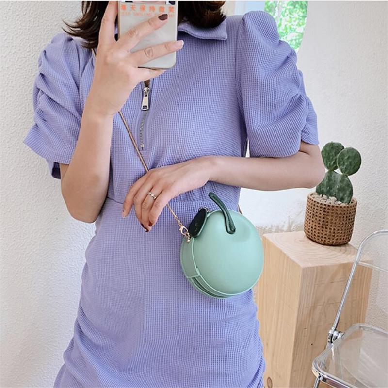 Runde Mini Umhängetaschen Für Frauen Candy Farbe Design Weibliche Schulter Taschen Mädchen Handtaschen Geldbörse Sommer Kette Messenger grün Runde Mini Umhängetaschen Für Frauen Candy Farbe Design Weibliche Schulter Taschen Mädchen Handtaschen Geldbörse Sommer Kette Messenger grün von Joom DACH