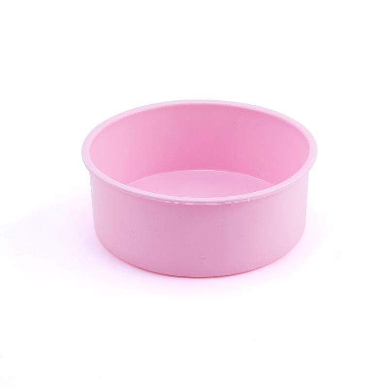 Runde Silikonform Antihaft-Backform Schichtkuchen Mousse Fondant Zylinderform Für Gebäck Backformen Küchenzubehör 4 inch von Joom DACH