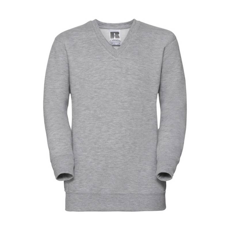Russell Collection Kinder-/Kinder-Sweatshirt mit V-Ausschnitt 5-6 Years hellblaue von Joom DACH