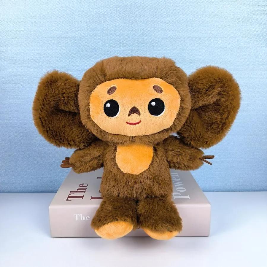 Russisches Plüschtier Großohraffe Tschebulaschka Affe Plüschtier 30cm von Joom DACH