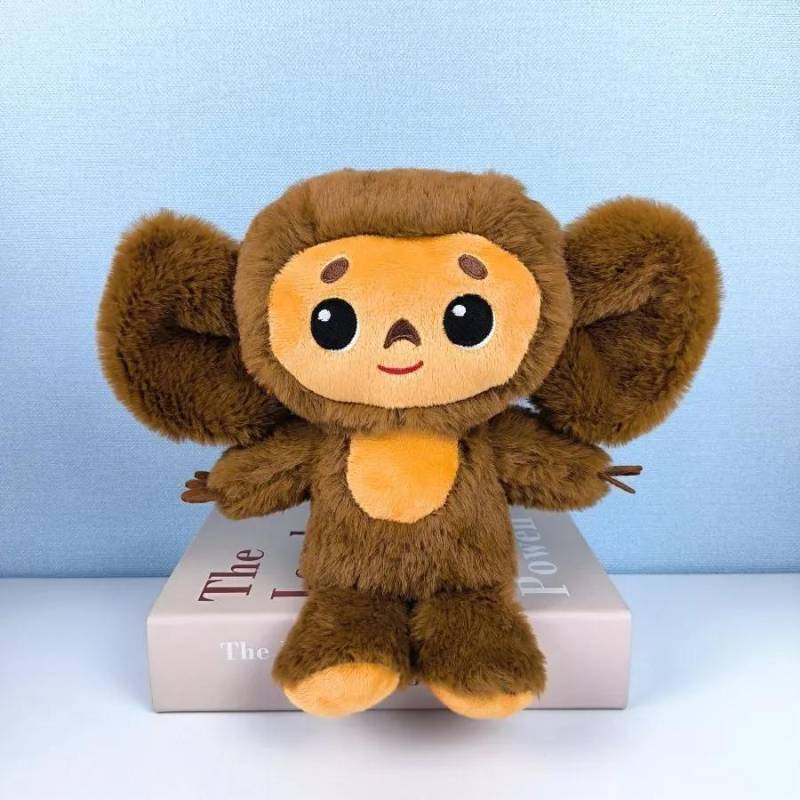 Russisches Plüschtier Großohraffe Tschebulaschka Affe Plüschtier 30cm von Joom DACH