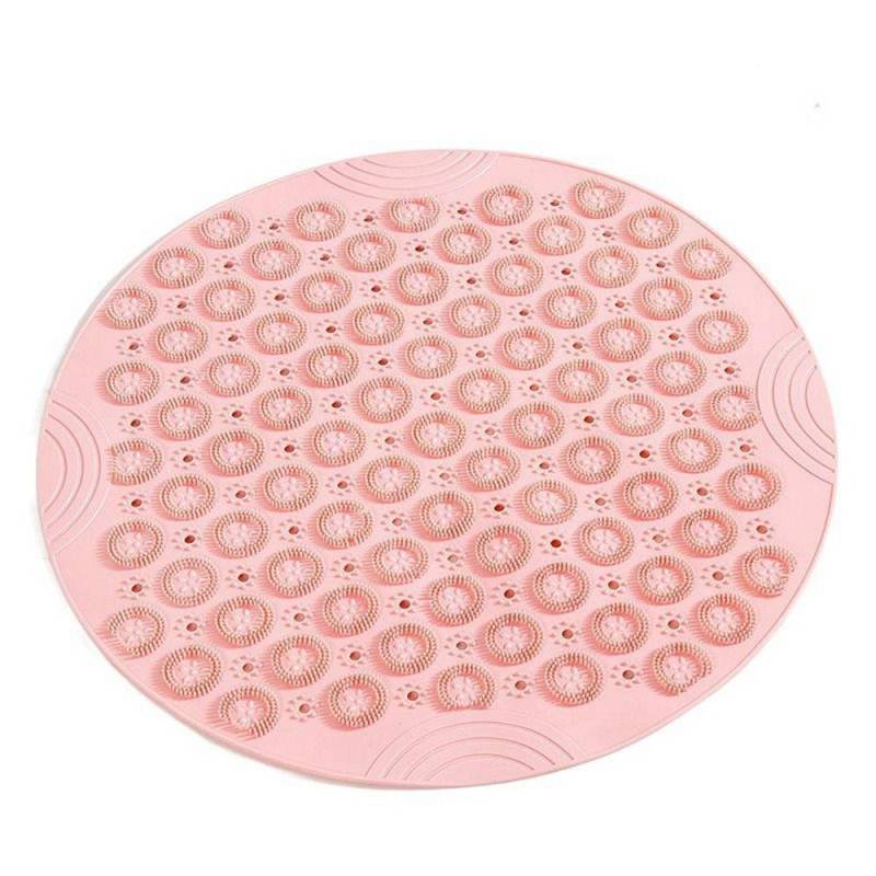 Rutschfeste, leicht zu reinigende Badezimmer-Accessoires, Badezimmerteppich, Massage-Fußpolster, Badematte, Badewannenmatte 30x30cm rosa Rutschfeste, leicht zu reinigende Badezimmer-Accessoires, Badezimmerteppich, Massage-Fußpolster, Badematte, Badewannenmatte 30x30cm rosa von Joom DACH