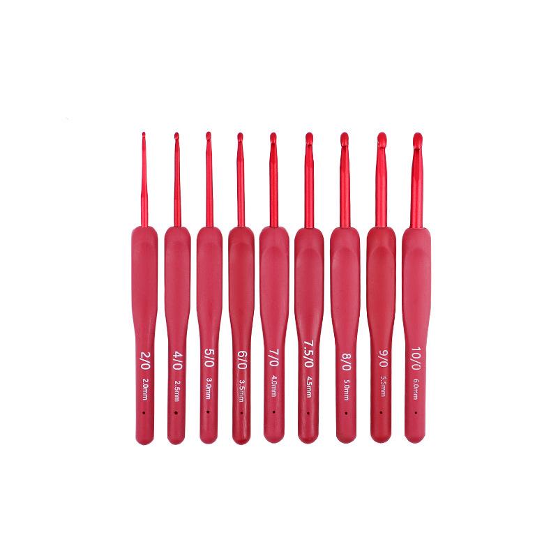 Rutschfestes Häkelnadel-Set aus Edelstahl für DIY-Stricken und Anfänger von Joom DACH