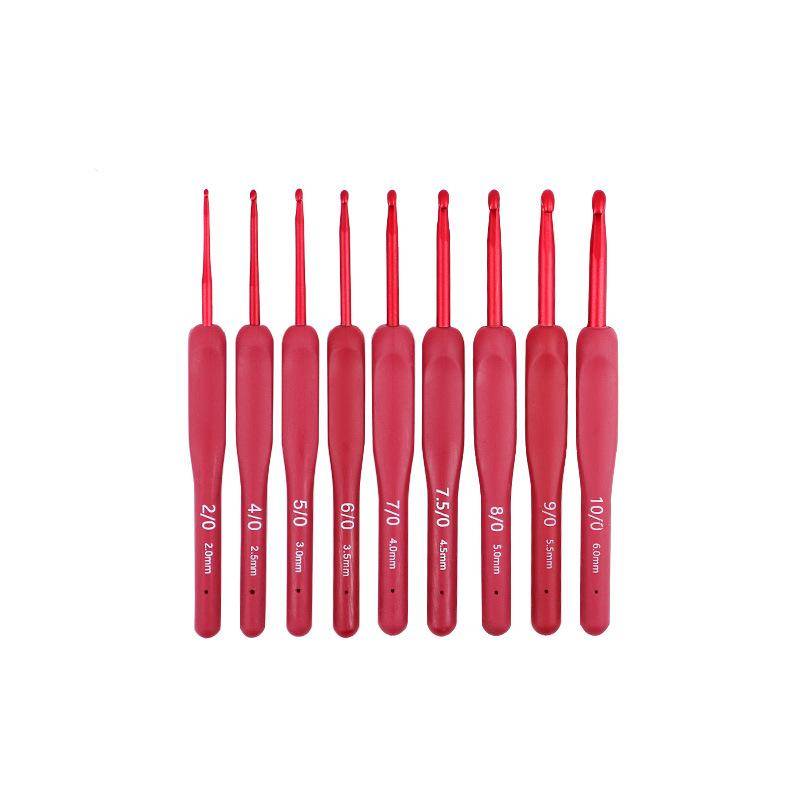 Rutschfestes Häkelnadel-Set aus Edelstahl für DIY-Stricken und Anfänger von Joom DACH