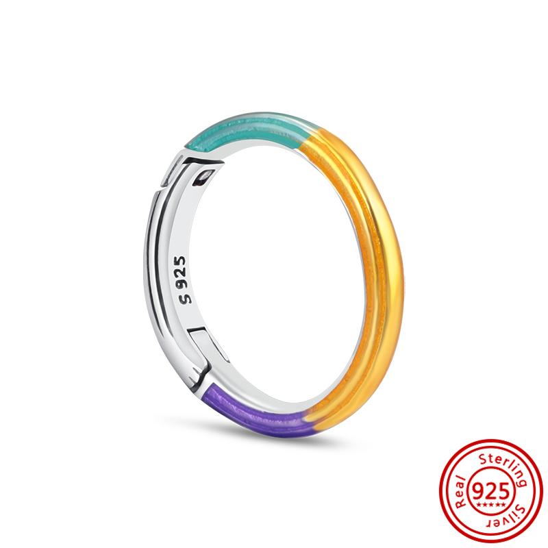 S925 Silber ME Mini Serie Charms Baumeln Doppel Link Styling Fit Original ME Armband DIY Perlen Frauen Schmuck Anhänger von Joom DACH