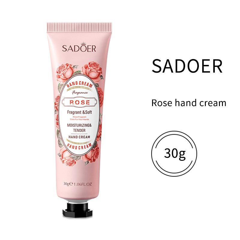 SADOER Rose Butter Fruit Cherry Nährende Handcreme Rose von Joom DACH