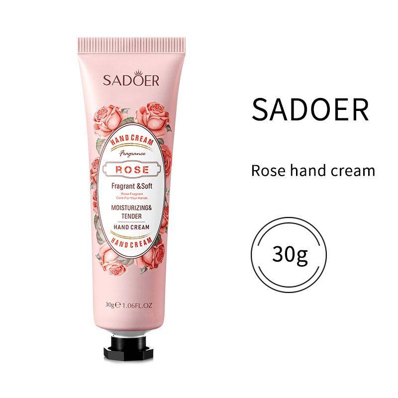 SADOER Rose Butter Fruit Cherry Nährende Handcreme Rose von Joom DACH