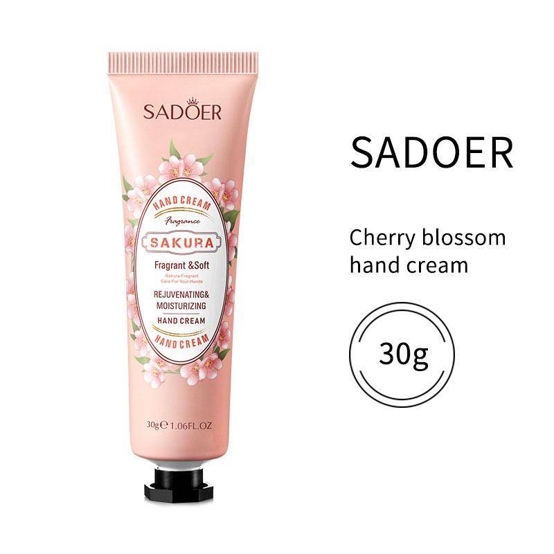 SADOER Rose Butter Fruit Cherry Nährende Handcreme cherry blossom von Joom DACH